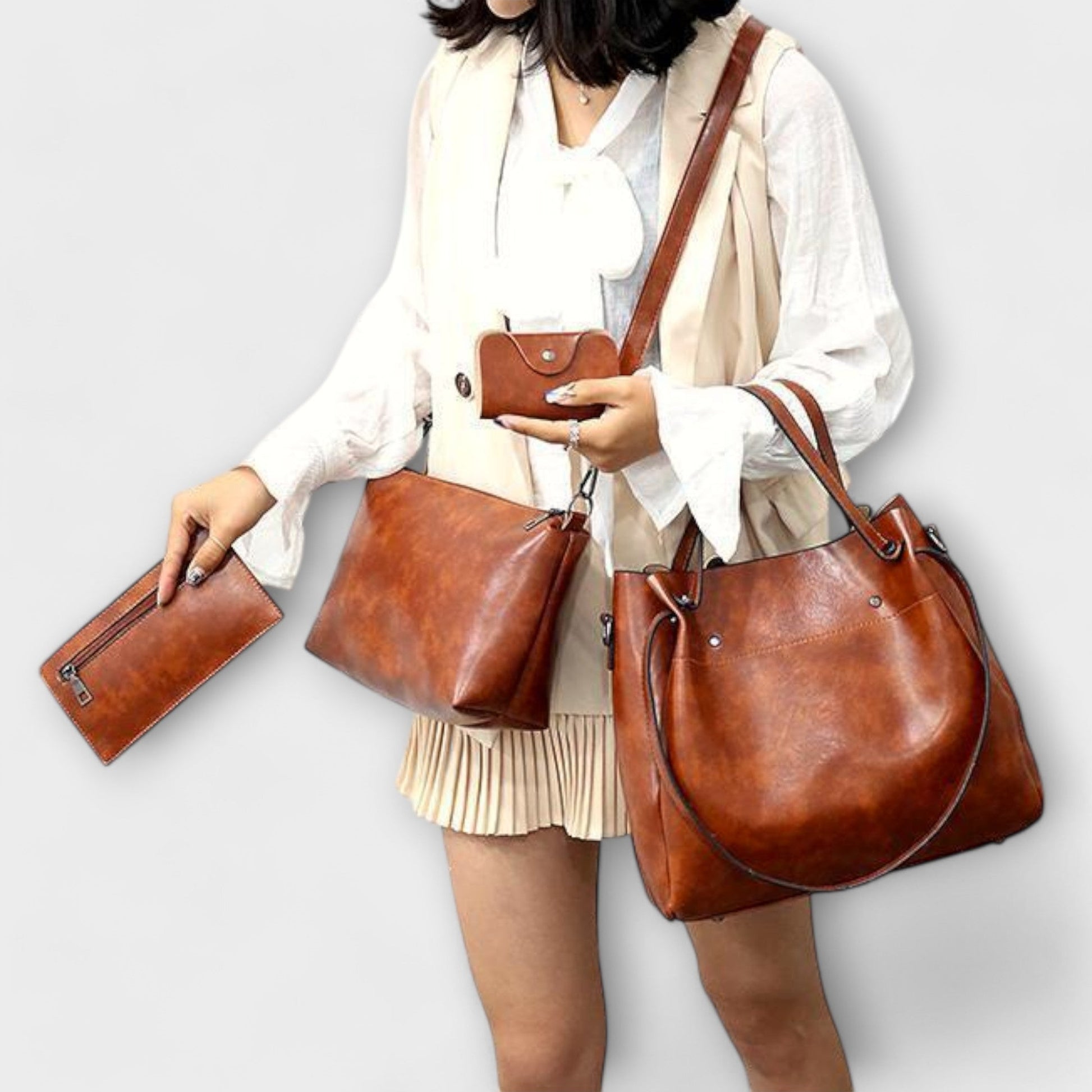 JANELE - Vintage-Taschen-Set